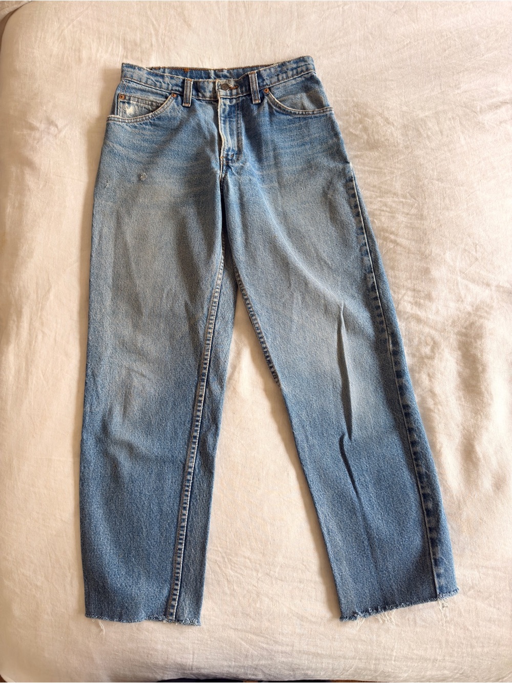 Levi's 550 High-Rise Light Blue Denim Jeans Size29 Orange Tag - Picture 13 of 13